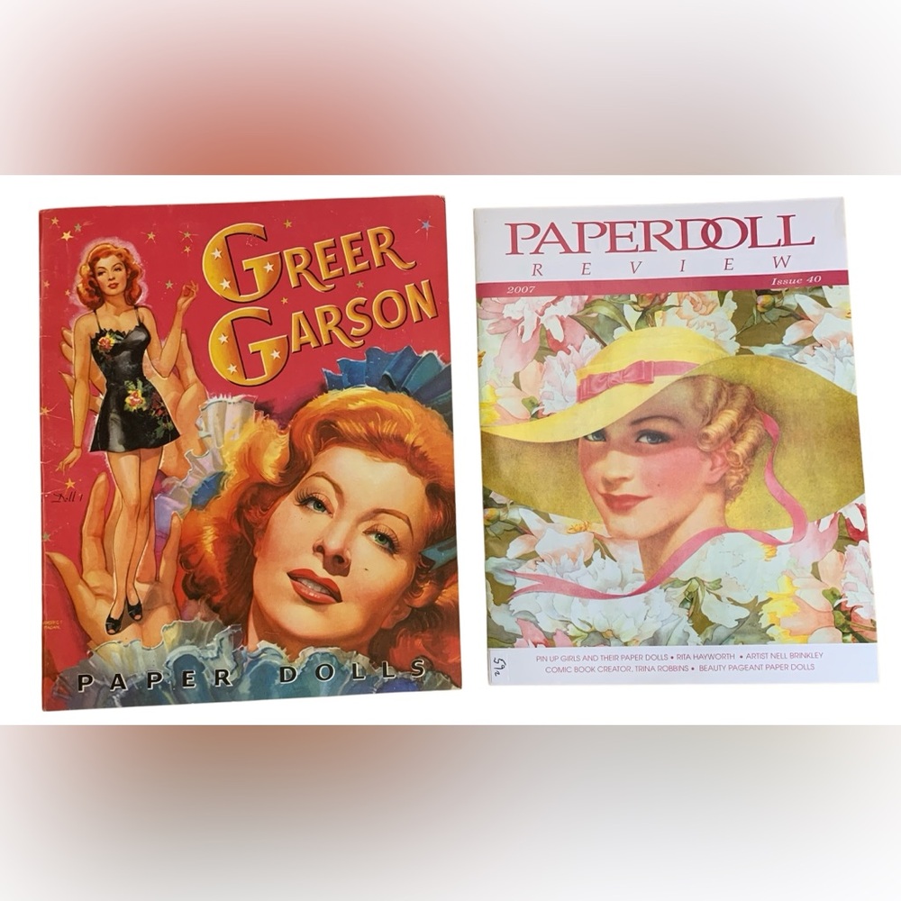 2007 Greer Garson Paper Dolls and Paper‎ Doll Review Magazine #40